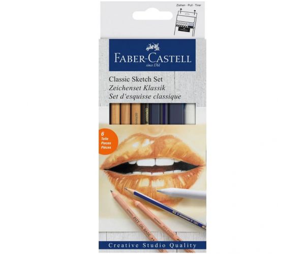 Faber-Castell: Monochrome vázlatceruza szett 8db-os