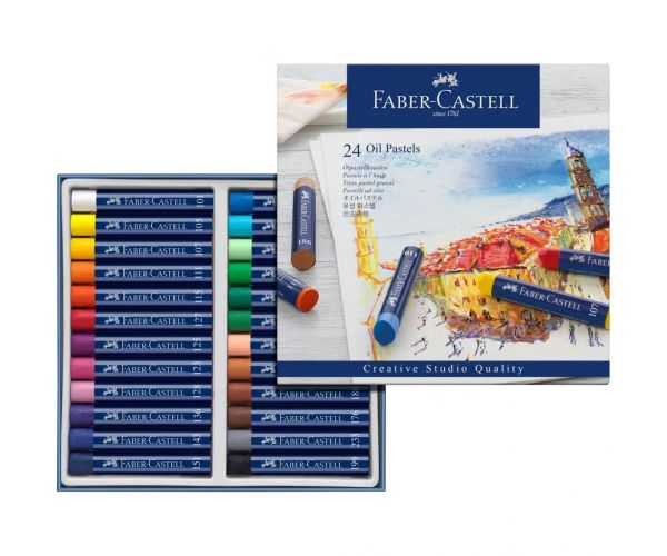 Faber-Castell: Olajpasztellkréta 24db-os szett