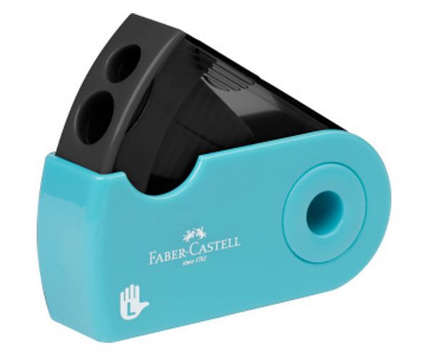Faber-Castell: Sleeve dupla hegyező türkiz színben