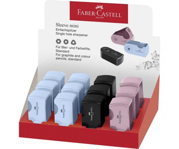 Faber-Castell: Sleeve mini harmónia hegyező négyféle színben 1db