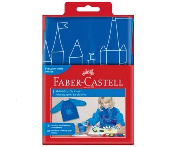 Faber-Castell: festőkötény gyerekeknek kék színben