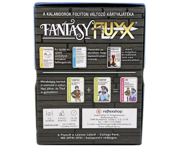 Fantasy Fluxx társasjáték