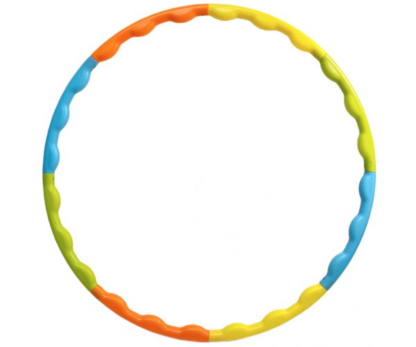 Színes szétszerelhető hullahopp karika 58cm-es átmérő