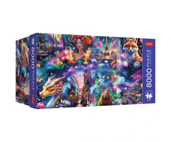 Színes világ prémium 8000 db-os puzzle – Trefl