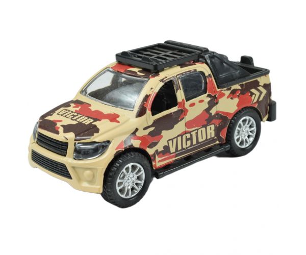 Fast Racer: Lendkerekes PickUp terepjáró többféle változatban 11cm
