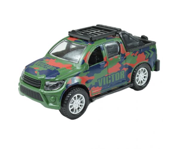 Fast Racer: Lendkerekes PickUp terepjáró többféle változatban 11cm