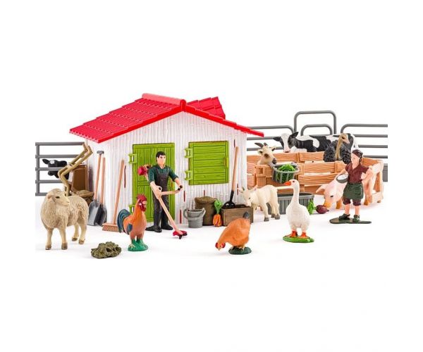Faunica: Állatfarm játékszett kiegészítőkkel - Woodyland