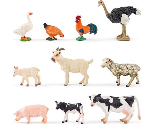 Faunica: Állatfarm játékszett kiegészítőkkel - Woodyland
