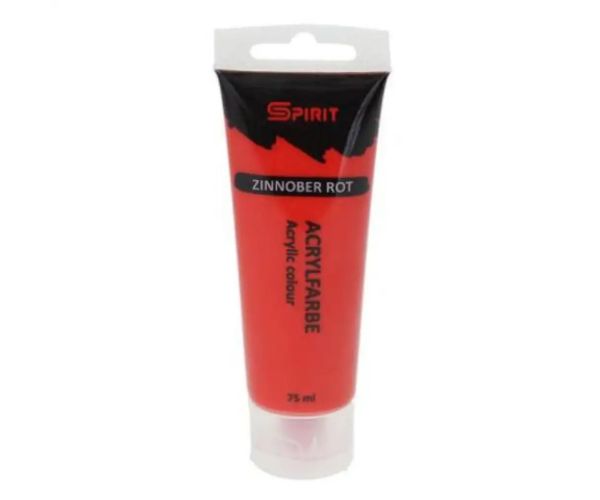 Spirit: Svetlo-červená akrylová farba 75ml