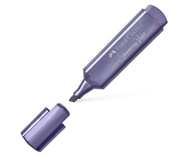 Faber-Castell: 1546 Shimmering violet szövegkiemelő Metál lila színben 1db