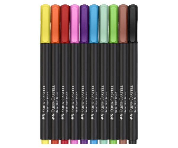 Faber-Castell: Black Edition 10db-os színes filctoll szett