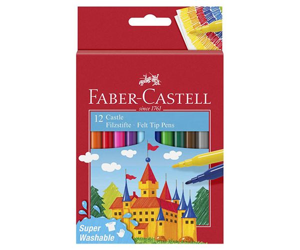 Faber-Castell: Castle filctoll szett 12db-os