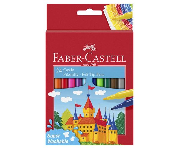 Faber-Castell: Castle filctoll szett 24db-os
