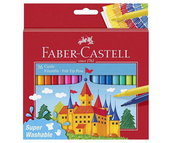 Faber-Castell: Castle filctoll szett 36db-os