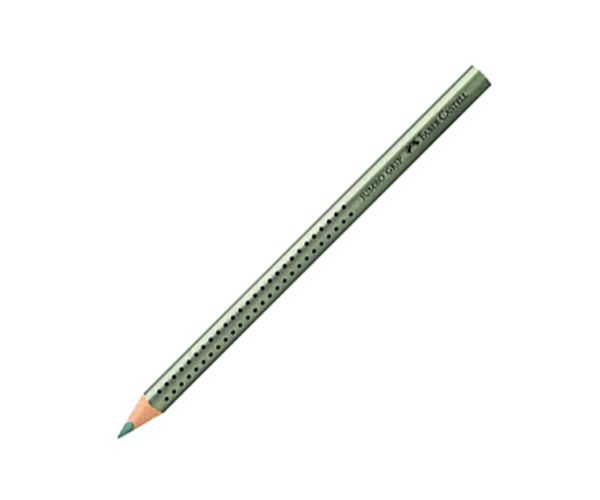 Faber-Castell: GRIP 2001 Jumbo színesceruza metál zöld