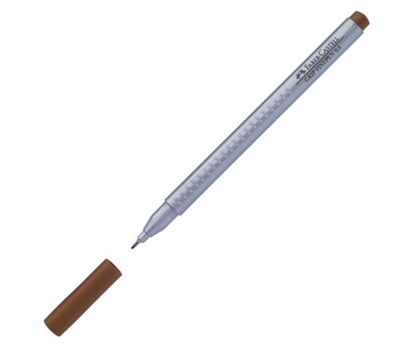 Faber-Castell: Grip Finepen rostirón 0,4mm-es égetett barna