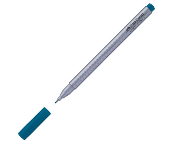 Faber-Castell: Grip Finepen rostirón 0,4mm-es kobalt türkiz