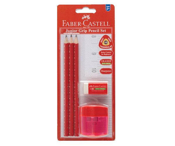 Faber-Castell: Grip Junior 3db grafit ceruza szett