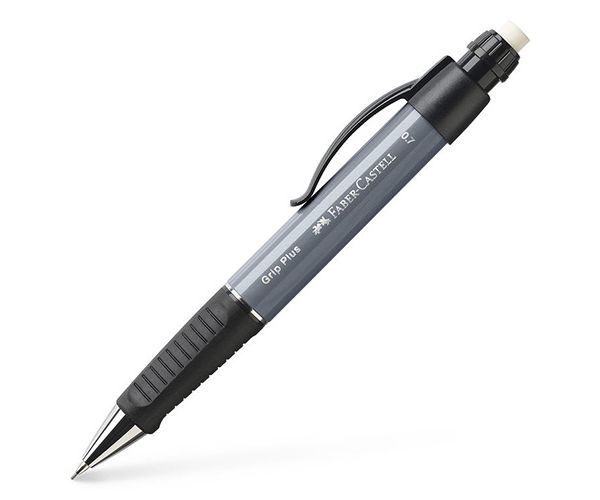 Faber-Castell: Grip Plus töltőceruza kőszürke 0,7mm HB