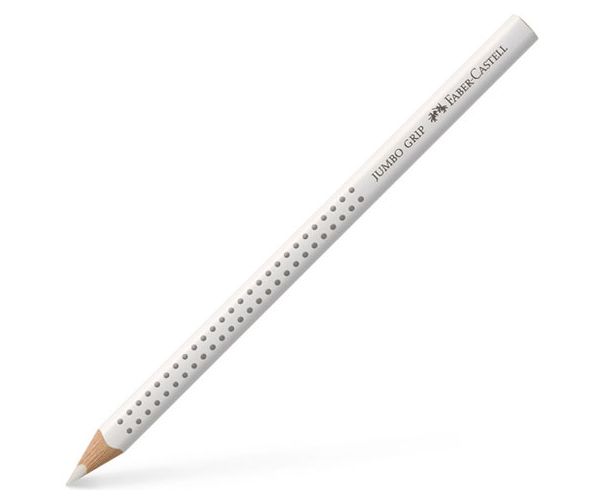 Faber-Castell: Jumbo Grip ceruza fehér színben