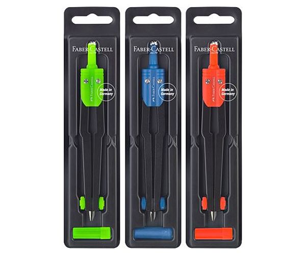 Faber-Castell: Iskolai kis körző 3 színben