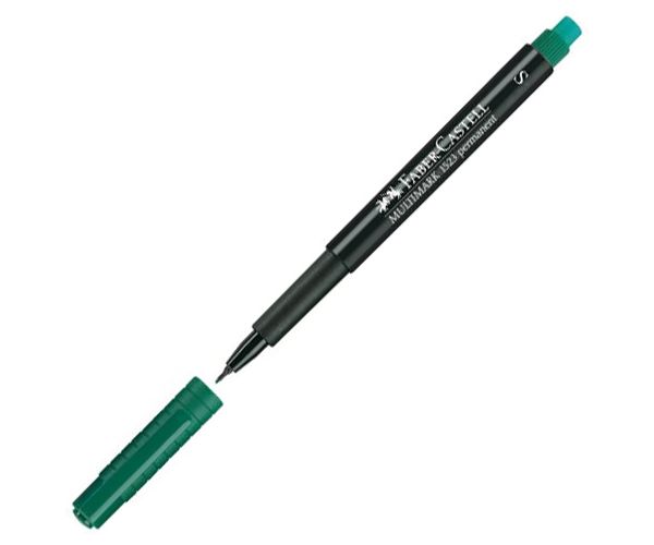 Faber-Castell: Multimark alkoholos filc S 0,4mm-es zöld