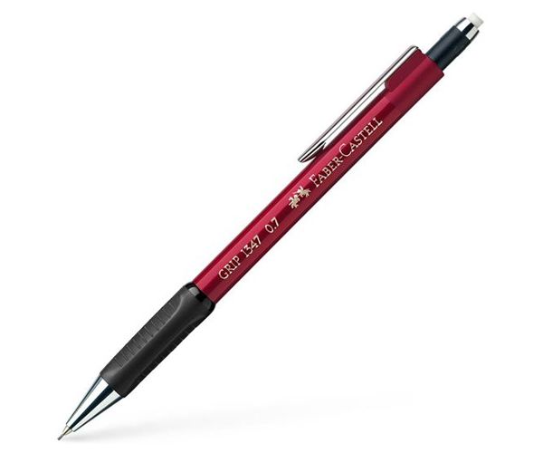 Faber-Castell: Töltőceruza Grip 1347 0,7mm piros