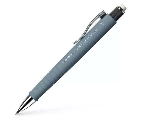 Faber-Castell: Poly Matic mechanikus ceruza 0,7mm szürke