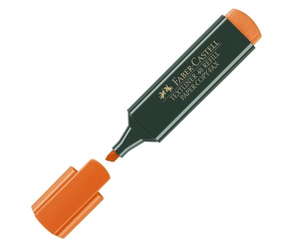 Faber-Castell: Szövegkiemelő 1548 narancssárga színben