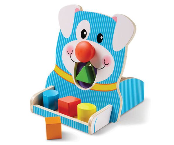 Pörgesd és etesd fa formaegyeztető játék - Melissa & Doug