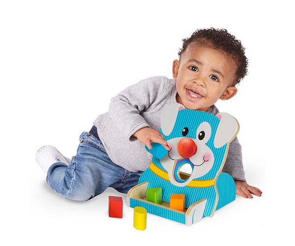 Pörgesd és etesd fa formaegyeztető játék - Melissa & Doug