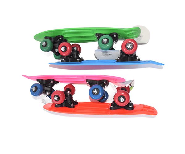 Színes Penyboard gördeszka többféle változatban 41,5cm