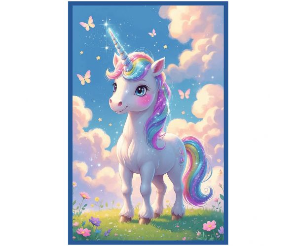 Színes mesevilág – 3 x 50 db-os puzzle unikornissal, sellővel és sárkánnyal – Trefl