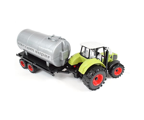 Farm Truck Series: Piros vagy zöld víztartályos traktor 46cm