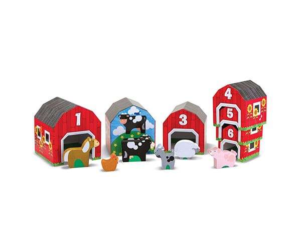 Farm istálló soroló kreatív játékszett - Melissa & Doug