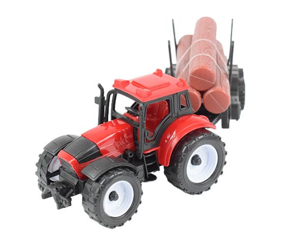 Farmer Truck: Farm traktorok utánfutóval 3 db-os szett 28cm