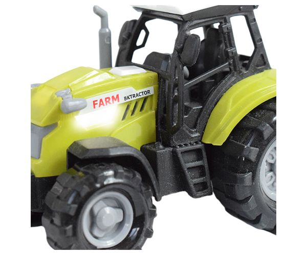 Farmer's Tale: Mezőgazdasági traktor fénnyel és hanggal 11cm
