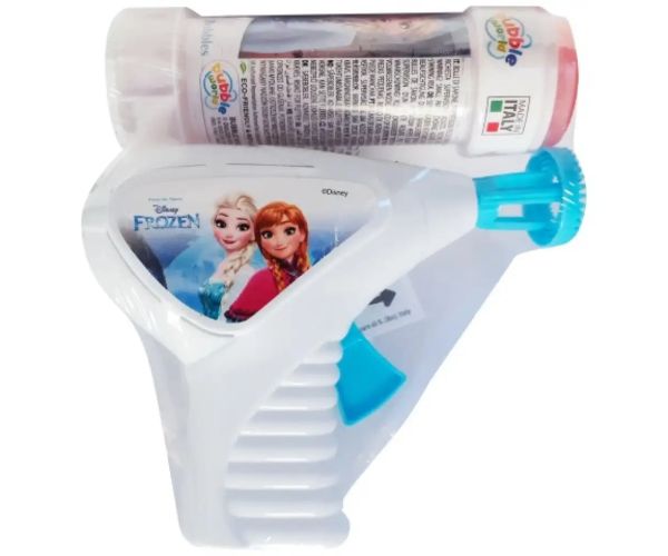 Ľadové kráľovstvo 2 svietiaci bublifuk pištoľ so 60 ml tekutinou