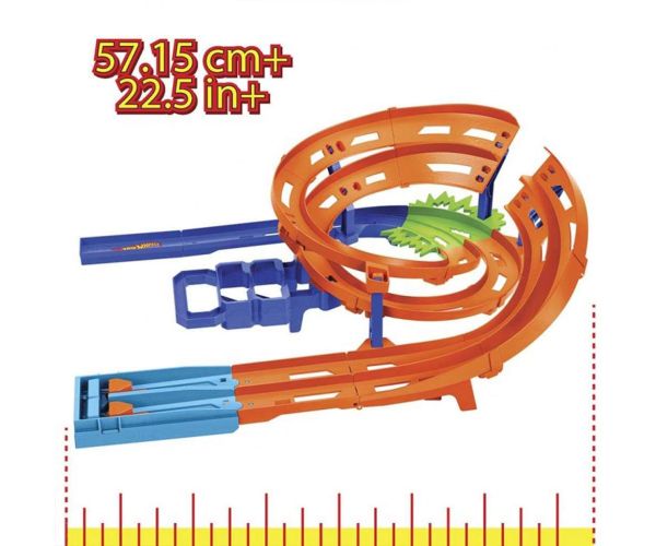 Hot Wheels: Dvojpruhová pretekárska dráha s 2 pretekárskymi autami - Mattel
