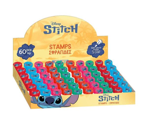 Luna: Disney Stitch vzorová pečiatka na konci pera v rôznych variantoch 1ks