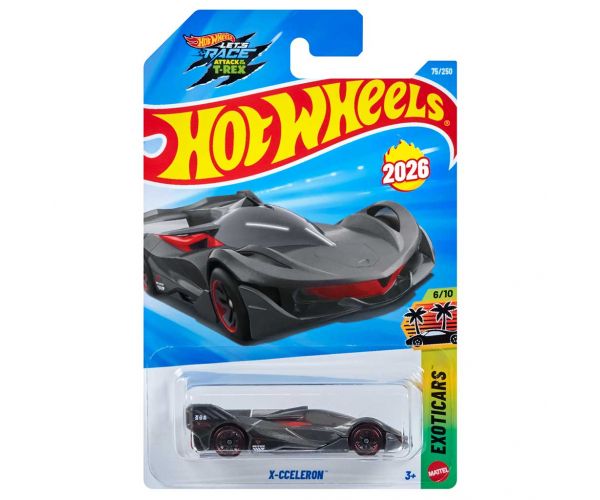 Hot Wheels: X-Cceleron autíčko 1/64 - Mattel