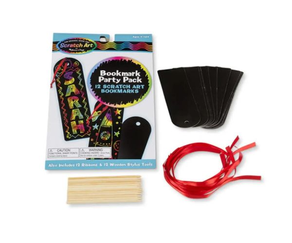 Party záložka set na vyhotovenie vyškrabovacieho obrázka - Melissa & Doug