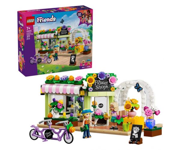 LEGO® Friends: Kreatív kvetinový obchod (42693)
