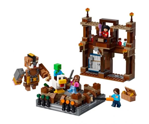LEGO® Minecraft: Bojisko pri lesnom dome (21272)