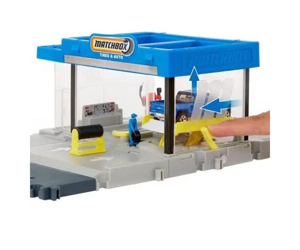 Matchbox: Action Drivers Autoservis hrací set - Mattel