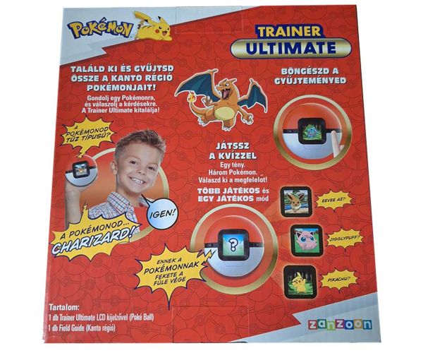 Interaktív Pokémon tréner ultimate hra