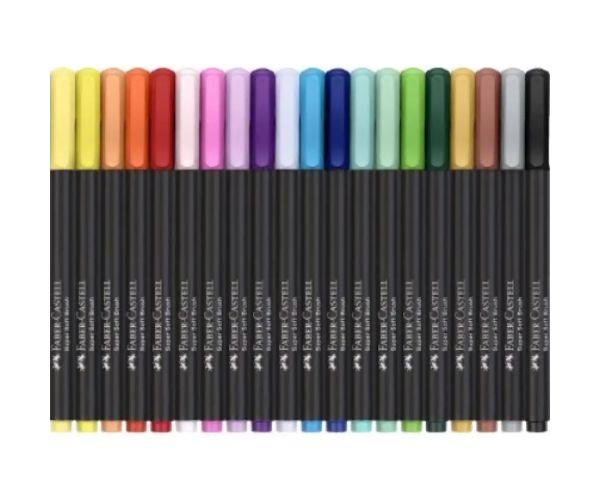 Faber-Castell: Black Edition 20-dielny set farebných fixiek