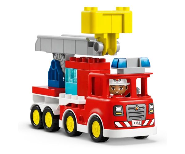 LEGO® DUPLO®: Hasičské auto s hadicou a hasičom (10473)