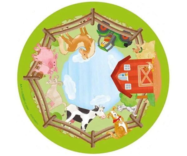 LENA: Farma kovový vlk 16cm