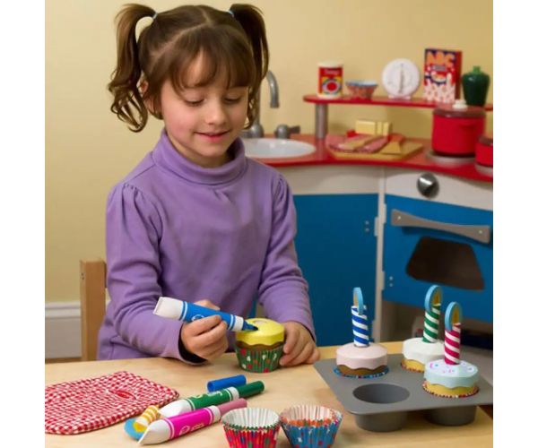 Pečenie-varenie Cupcake hračka súprava - Melissa & Doug
